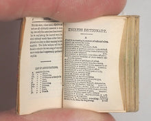 Load image into Gallery viewer, Bryce, David &amp; Son. Glasgow. Advertising. Smallest English Dictionary in the World. Dixon's Crucibles promotional edition. Glasgow. Circa 1900.
