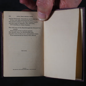 Gems from the Poets. Tyas, Robert. 50 Cheapside : H.T. Warren, 8, Finsbury, London. 1840-1. Complete 6 volume set in original bookcase.