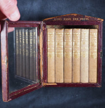 Load image into Gallery viewer, Gems from the Poets. Tyas, Robert. 50 Cheapside : H.T. Warren, 8, Finsbury, London. 1840-1. Complete 6 volume set in original bookcase.
