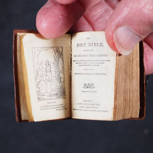 Holy Bible containing the Old and New Testaments; translated out of the original tongues... compared and revised. David Bryce & son Glasgow. Henry Frowde, Oxford University Press Warehouse, Amen Corner, London. 1901.