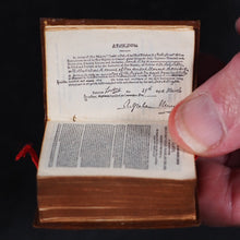 Load image into Gallery viewer, Holy Bible containing Old and New testaments Bryce, David &amp; Son. Glasgow. 1901. Burns Bible with original mauchline Clanranald tartanware box
