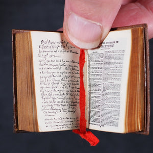 Holy Bible containing Old and New testaments Bryce, David & Son. Glasgow. 1901. Burns Bible with original mauchline Clanranald tartanware box