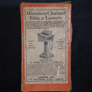 Holy Bible containing the Old and New Testaments; translated out of the original tongues, and with the former translations diligently compared and revised. Oxford University Press. American Branch. New York. 1919.