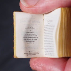 Smallest English Dictionary in the World. Comprising besides the ordinary and newest words in the language, short explanations of a large number of scientific, philosophical, literary & technical terms. David Bryce & Son. Glasgow. 1894. Boxed mauchline.