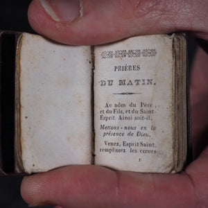 Petit Paroissien de la Jeunesse. Marcilly. Rue St. Jacques, no. 10. Paris. Circa 1840.