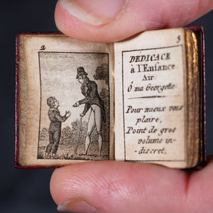 Petit Poucet Annee 1818. Dediee a L'enfance. Perot. Paris. 1817.