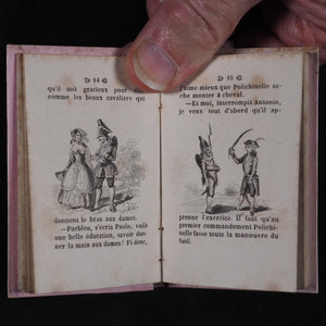 Resbecq, Adolphe Charles Thédore Fontaine de. Le Portefeuille de Polichinelle. Marcilly, A. Rue St. Jacques, 10.&nbsp; Paris. Undated but 1843.