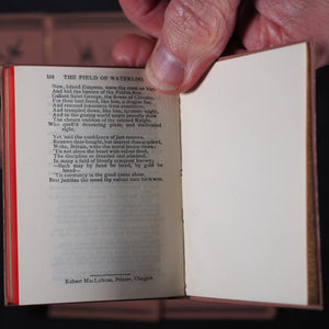 Scott, Sir Walter. Poetical Works Bryce, David & Son. Glasgow. Scott's Works in Six Volumes. Circa 1890. Printed by Robert Maclehose, 153 West Nile Street, Glasgow.