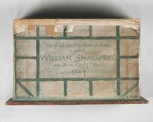 Load image into Gallery viewer, Shakespeare's House. Ulster Stationery Company. Containing Illustrated Pocket Shakespeare. Bryce, David &amp; Son. Glasgow. 1886.

