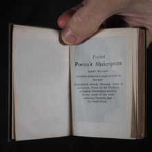 Load image into Gallery viewer, Shakespeare, William. Pocket Portrait Shakespeare. Complete with glossary. Bryce, David &amp; Sons. Glasgow. Circa 1899.
