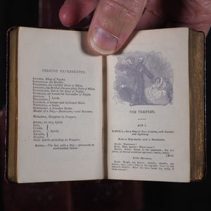 Shakespeare, William. Dramatic Works of William Shakespeare, with illustrations on steel and wood. Chidley, I.J. 123 Aldersgate Street. London. 1843.