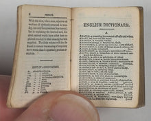 Load image into Gallery viewer, Bryce, David &amp; Son. Glasgow. Advertising. Smallest English Dictionary in the World. Pearsons promotional. Circa 1896.
