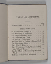 Load image into Gallery viewer, Hoffmann, Professor (pseudonym of John Angelo Lewis). Card Tricks without sleight-of-hand or Magic Made Easy. Warne, Frederick. And Co. London and New York. [1877].
