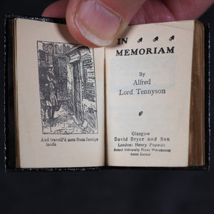 Tennyson, Alfred Lord. In Memoriam. Bryce, David & Son Glasgow. Circa 1905. With dustjacket.