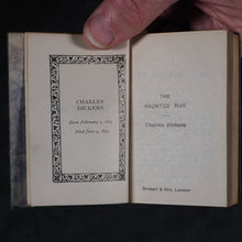 Load image into Gallery viewer, Dickens, Charles Christmas Stories. Birdsall &amp; Sons [Northampton]. Circa 1908. Complete five volume set on original oak book display.
