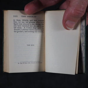 Dickens, Charles Christmas Stories. Birdsall & Sons [Northampton]. Circa 1908. Complete five volume set on original oak book display.