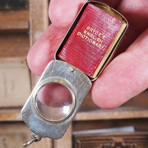 Smallest English Dictionary in the World. >>DE LUXE BRYCE MINIATURE DICTIONARY<< Publication Date: 1900 CONDITION: VERY GOOD