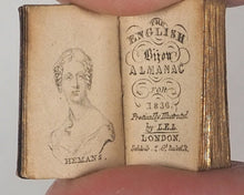 Load image into Gallery viewer, English Bijou Almanac for 1836. Poetically Illustrated by L.E.L. [Letitia Elizabeth Landon]. Schloss [Albert]. 2 Great Russell Street. London. [1835]. (Copy)
