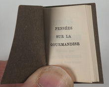Load image into Gallery viewer, Pensées sur la Gourmandise. Kundig, Andrée. Genève. 1957.
