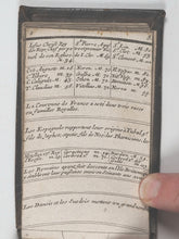 Load image into Gallery viewer, Marcel, Guillaume. Tablettes chronologiques contenant suite des papes, empereurs &amp; roys, pour servir de plan à ceux qui lisent l'histoire profane : présentées au roy. Mortier, Chez Pierre, libraire. Amsterdam. 1686.
