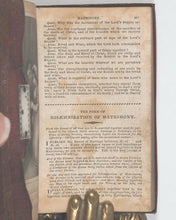 Load image into Gallery viewer, Diamond pocket prayer: with numerous engravings [bound with] A New Version of the Psalms of David. By N. Brady and N. Tate. Jones &amp; Co. [and J.Carr, John Street. No. 12 Ave-Maria Lane. London. 1824.
