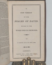 Load image into Gallery viewer, Diamond pocket prayer: with numerous engravings [bound with] A New Version of the Psalms of David. By N. Brady and N. Tate. Jones &amp; Co. [and J.Carr, John Street. No. 12 Ave-Maria Lane. London. 1824.
