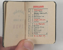 Load image into Gallery viewer, Kalender fur das Schaltjahr 1928. [no publisher, no place, 1927].
