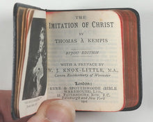 Load image into Gallery viewer, Imitation of Christ with Preface by W.J.Knox-Little. Eyre &amp; Spottiswoode. [London]. 1906.
