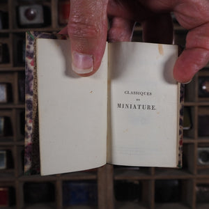 La Henriade. Poeme par Voltaire. >>MINIATURE LITERARY CLASSIC<< Voltaire Publication Date: 1824 CONDITION: VERY GOOD