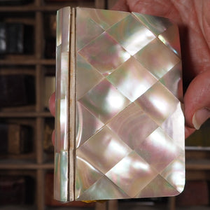 Garden of the soul: a manual of devotion : containing the public and private devotions of most frequent use. [with] The Epistles and Gospels. >> TESSELLATED MOTHER-OF-PEARL MINIATURE<< Publication Date: 1922 CONDITION: VERY GOOD