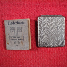Load image into Gallery viewer, Kleines antikes. Liederbuch&gt;&gt;MINIATURE JUGENDSTIL SONGBOOK WITH ORIGINAL CASE&lt;&lt; Publication Date: 1900 CONDITION: VERY GOOD
