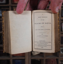 Load image into Gallery viewer, Book of Common Prayer and Administration of the Sacraments. Together with the Psalter or Psalms of David [bound with] A New Version of the Psalms of David, by N.Tate and N.Brady. Church of England Miniature Prayerbook. 1834
