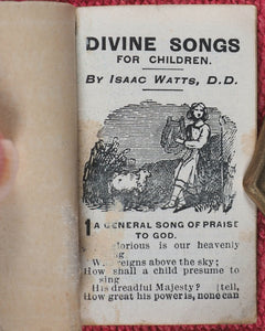 Watts, Isaac. Divine and Moral Songs for Children. Goode, T. Clerkenwell Green. London. Circa 1850.