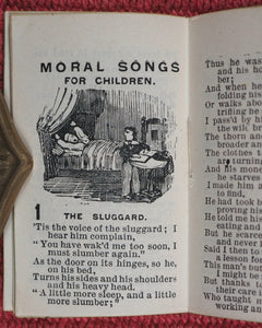 Watts, Isaac. Divine and Moral Songs for Children. Goode, T. Clerkenwell Green. London. Circa 1850.