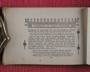 Omar Khayyam. Rubaiyat of Omar Khayyam. Edward Fitzgerald, translator. Bryce, David & Son. Glasgow. 1904.