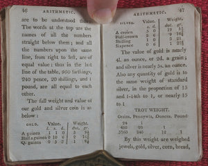 Compendium of Simple Arithmetic; in which the first rules of that pleasing Science are made familiar to the capacities of youth. Wallis, J. 16 Ludgate Street, and J. Harris, corner of St. Paul'sChurchyard. London. 1803.