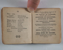 Load image into Gallery viewer, Ivery, Miss Ann. Pocket Language of Flowers. Published by Ewins, S.D. London. Undated. Circa 1858.

