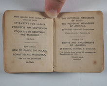 Load image into Gallery viewer, Ivery, Miss Ann. Pocket Language of Flowers. Published by Ewins, S.D. London. Undated. Circa 1858.
