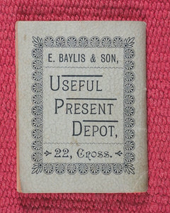 Brief Description of Worcester Cathedral. From E. Baylis & Son's Sixpenny Picturesque Guide. Bayliss, Eben.[ezer] & Son. Cross. Worcester. Circa 1911.