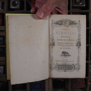 PUBLII VIRGILII. Carmina Omnia. Ex Typographia Firminorum Didot, Paris. 1858.