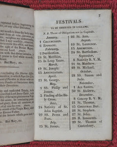 Daily Companion, or Little Pocket Manual of Prayers. Cormon et Blanc, 1 Roger Street, Lyons. 1840