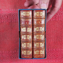 Load image into Gallery viewer, Poetical works of John Milton &gt;&gt;MINIATURE SIGNED BINDING&lt;&lt; Milton, John. Publication Date: 1840 CONDITION: VERY GOOD
