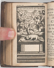 Load image into Gallery viewer, KEMPIS, Thomas à. De Imitatione Christi Libri Quatuor. [Imitation of Christ] Antwerp: Prostant apud viduam &amp; filium Joannis Baptistæ Verdussen, 1696. >>MINIATURE PRAYER-BOOK<<
