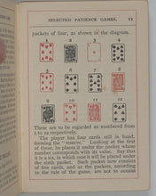 Load image into Gallery viewer, Hoffmann, Professor. Selected patience games. Goodall &amp;  Son. Ltd., Chas. London. 1914.
