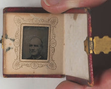 Load image into Gallery viewer, PHOTOGRAPH ALBUM in miniature. Abr[aham] Taber and Bro[ther]. New Bedford. [Massachusetts]. c. 1872–1875.
