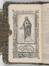 Load image into Gallery viewer, PETIT PAROÏSSIEN ROMAIN Contenant les Offices des Dimanches et des Pricipales Fêtes les Messes de Mariage et d'Enterrement. Barbou, Marc. Limoges. Circa 1881.
