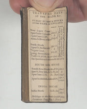 Load image into Gallery viewer, London Almanac for the year of Christ 1846. Company of Stationers. London. [1845]. >>CURIOUS FINGER FORMAT MINIATURE LONDON ALMANAC<<
