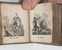 Load image into Gallery viewer, BIBLE de l'Enfance Ornée de 48 figures. Guyot et De Pelafol, rue des Grands-Augustins no. 21. Paris. 1815.
