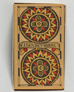 Vandenborre Tarot. 1974. By F.I. Vandenborre, Brussels. [Carta Mundi, Brussels, in Belgium for Aurelia Books.].