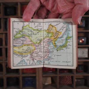 Mellin's Atlas of the World. >>RARE MINIATURE ATLAS<< Publication Date: 1894 CONDITION: VERY GOOD